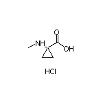 1-(Methylamino)cyclopropanecarboxylic Acid Hydrochloride