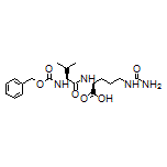 (S)-2-[(S)-2-[[(Benzyloxy)carbonyl]amino]-3-methylbutanamido]-5-ureidopentanoic Acid