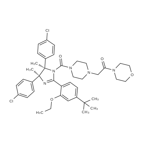 p53 and MDM2 proteins-interaction-inhibitor (racemic)