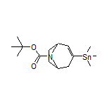 8-Boc-3-(trimethylstannyl)-8-azabicyclo[3.2.1]oct-2-ene