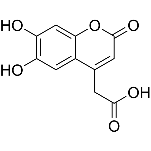6,7-Dihydroxy-4-coumarinylacetic acid