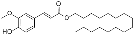 Hexadecyl (E)-ferulate