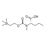(S)-2-[Methyl[[2-(trimethylsilyl)ethoxy]carbonyl]amino]pentanoic Acid