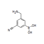 3-(Aminomethyl)-5-cyanophenylboronic Acid