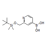 2-[[(tert-Butyldimethylsilyl)oxy]methyl]pyridine-4-boronic Acid