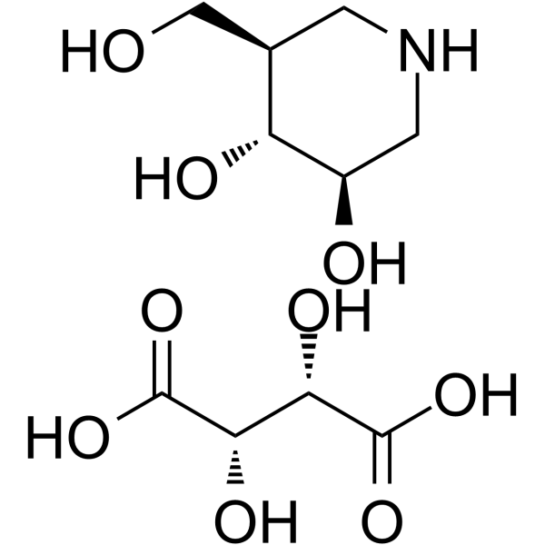 Afegostat D-Tartrate