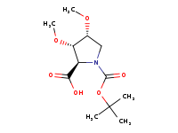 rac-(2R,3S,4R)-1-[(tert-butoxy)carbonyl]-3,4-dimethoxypyrrolidine-2-carboxylic acid