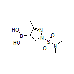 1-(N,N-Dimethylsulfamoyl)-3-methylpyrazole-4-boronic Acid