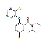 2169919-97-3 2-[(4-Chloro-5-pyrimidinyl)oxy]-5-fluoro-N,N-diisopropylbenzamide
