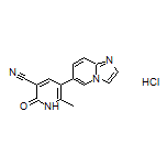 5-(Imidazo[1,2-a]pyridin-6-yl)-6-methyl-2-oxo-1,2-dihydropyridine-3-carbonitrile Hydrochloride