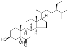 3β,5α-Dihydroxystigmastan-6-one