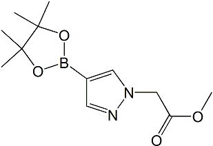 methyl 2-(4-(4,4,5,5-tetramethyl-1,3,2-dioxaborolan-2-yl)-1H-pyrazol-1-yl)acetate