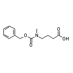 4-[Cbz(methyl)amino]butyric Acid