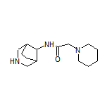 N-(3-Azabicyclo[3.2.1]octan-8-yl)-2-(1-piperidyl)acetamide