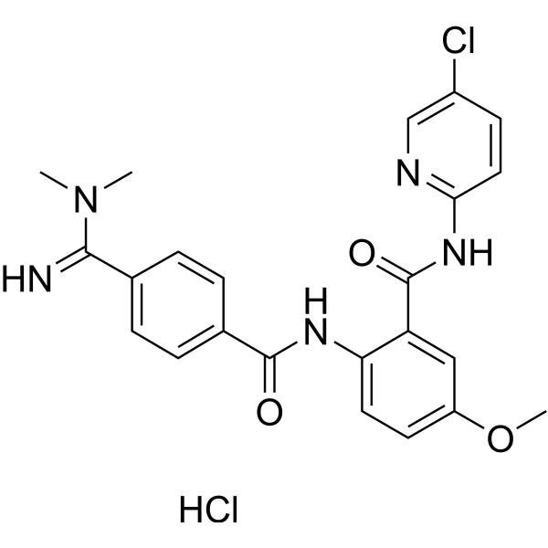 Betrixaban hydrochloride
