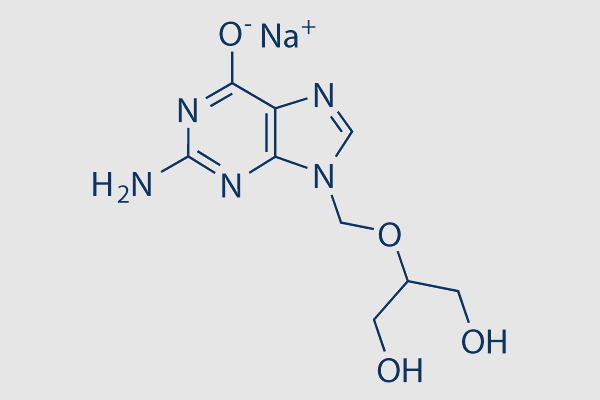 Ganciclovir sodium