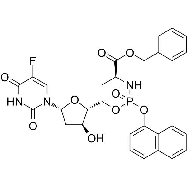 Fosifloxuridine nafalbenamide