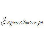 17-(Fmoc-amino)-10-oxo-3,6,12,15-tetraoxa-9-azaheptadecan-1-oic Acid