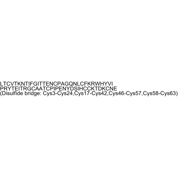 Muscarinic toxin 3