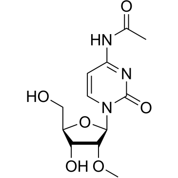 N-(1-((2R,3R,4R,5R)-4-Hydroxy-5-(hydroxymethyl)-3-methoxytetrahydrofuran-2-yl)-2-oxo-1,2-dihydropyrimidin-4-yl)acetamide