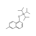 N/A Triisopropyl[(6-methyl-1-naphthyl)oxy]silane