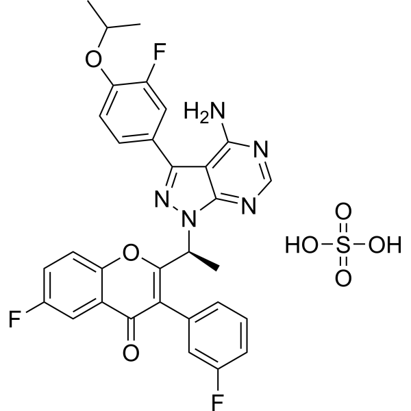 Umbralisib sulfate
