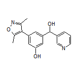 3-(3,5-Dimethyl-4-isoxazolyl)-5-[hydroxy(3-pyridyl)methyl]phenol