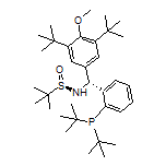 (R)-N-[(R)-(3,5-Di-tert-butyl-4-methoxyphenyl)[2-(di-tert-butylphosphino)phenyl]methyl]-2-methylpropane-2-sulfinamide