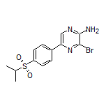 2-Amino-3-bromo-5-[4-(isopropylsulfonyl)phenyl]pyrazine