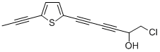 1-Chloro-6-(5-(prop-1-ynyl)thiophen-2-yl)hexa-3,5-diyn-2-ol