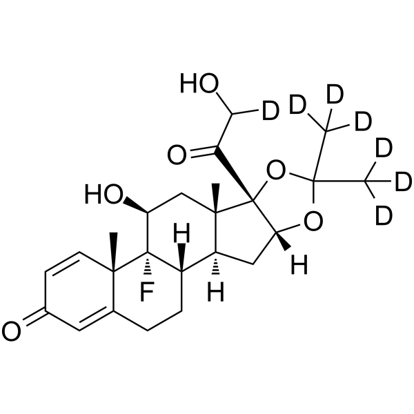 Triamcinolone acetonide-d
       
        7