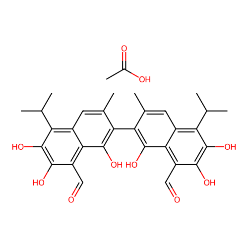 Acetate gossypol