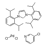 [1,3-Bis(2,6-diisopropylphenyl)imidazolidene]( 3-Chloropyridyl)dichloropalladium(II)