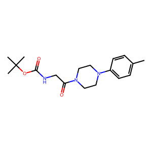 1-tert-butoxycarbonyl-2-[4-(4-methylphenyl)piperazin-1-yl]-2-oxoethyl}amine