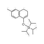 N/A Triisopropyl[(6-methyl-3,4-dihydro-1-naphthyl)oxy]silane