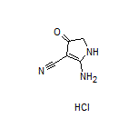 2-Amino-4-oxo-4,5-dihydropyrrole-3-carbonitrile Hydrochloride