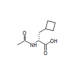(R)-2-Acetamido-3-cyclobutylpropanoic Acid