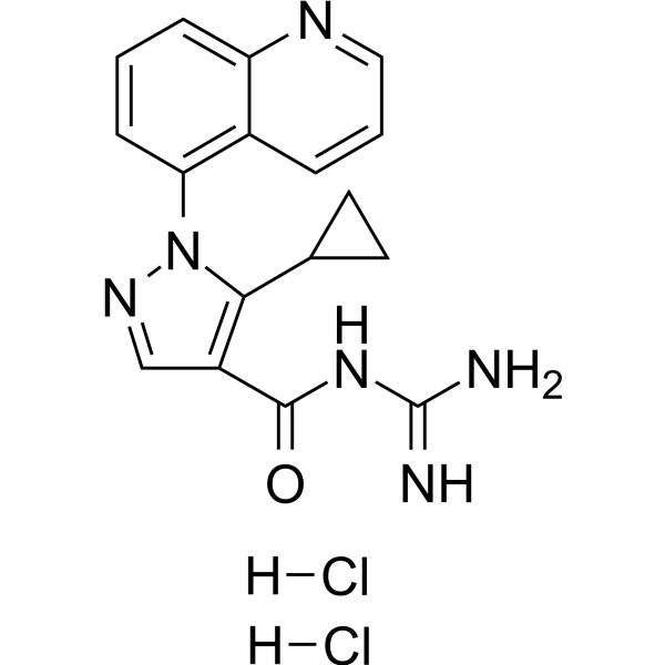 Zoniporide dihydrochloride