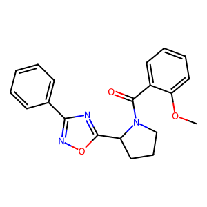 5-[1-(2-methoxybenzoyl)pyrrolidin-2-yl]-3-phenyl-1,2,4-oxadiazole