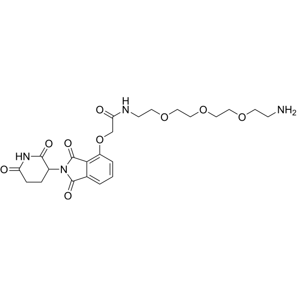 Thalidomide-O-amido-PEG3-C2-NH2