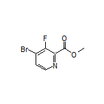 Methyl 4-Bromo-3-fluoropicolinate