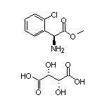 (S)-(+)-2-(2-Chlorophenyl)glycine Methyl Ester L-Tartrate