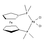 [1,1’-Bis(dicyclohexylphosphino)ferrocene]dichloropalladium(II)