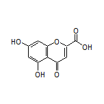 5,7-Dihydroxy-4-oxo-4H-chromene-2-carboxylic Acid