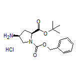 tert-Butyl (2S,4S)-1-Cbz-4-aminopyrrolidine-2-carboxylate Hydrochloride