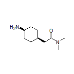 2-(cis-4-Aminocyclohexyl)-N,N-dimethylacetamide