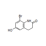 8-Bromo-6-hydroxy-3,4-dihydroquinolin-2(1H)-one