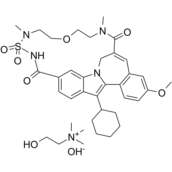 TMC647055Cholinesalt