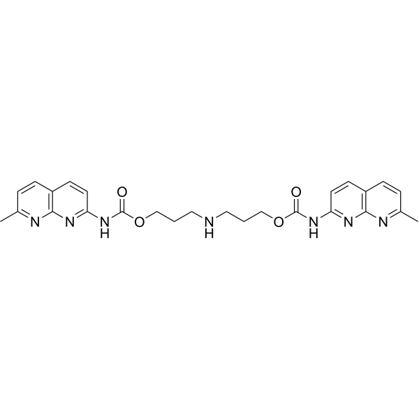 Naphthyridine carbamate dimer