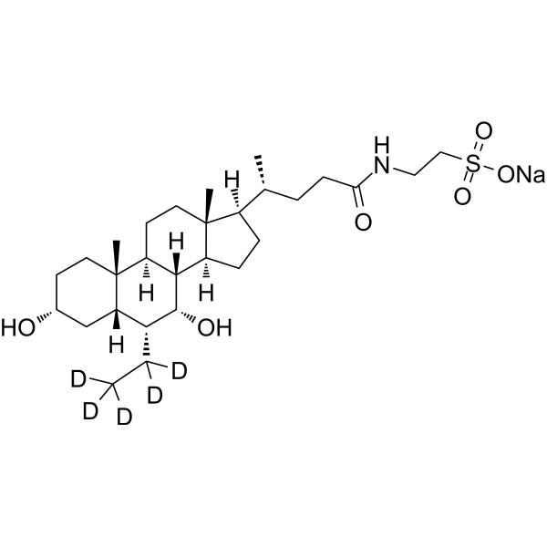Tauro-obeticholic acid-d
       
        5
       
       sodium